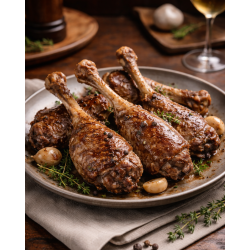 Manchons de canard de la Meuse confits