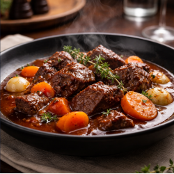 Collier de bœuf “Premium” (VBF) à la bourguignonne