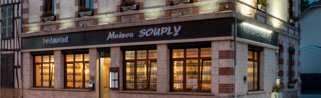 Devanture du restaurant Maison Souply